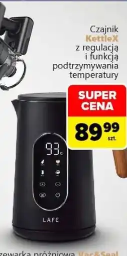 Carrefour Czajnik KettleX z regulacją i funkcją podtrzymywania temperatury oferta