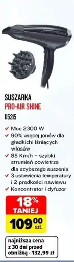 Carrefour Suszkarka Pro-Air Shine oferta
