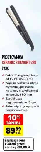 Carrefour Prostownica Ceramic Straight 230 oferta