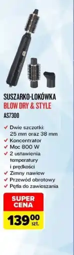 Carrefour Suszarko-Lokówka Blow Dry & Style AS7300 oferta