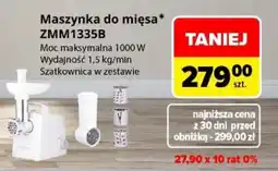 Carrefour Maszynka do mięsa ZMM1335B oferta