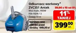 Carrefour Odkurzacz workowy ZVC351 Antek oferta
