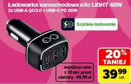 Carrefour Ładowarka samochodowa eXc LIGHT oferta