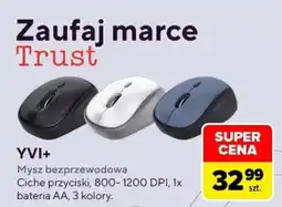 Carrefour Mysz bezprzewodowa Trust YVI+ oferta