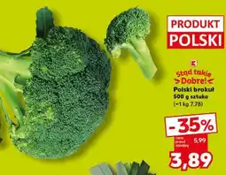 Kaufland Polski brokuł 500 g sztuka oferta