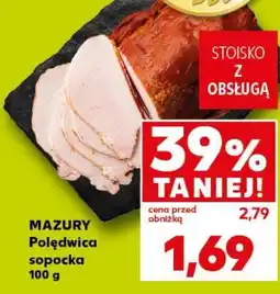 Kaufland MAZURY Polędwica sopocka 100 g oferta