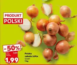 Kaufland Polska cebula żółta luzem 1 kg oferta