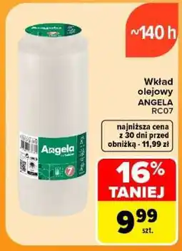 Carrefour Wkład olejowy ANGELA RC07 oferta