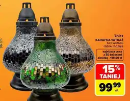 Carrefour Znicz KARAFKA WITRA oferta