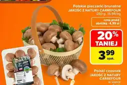 Carrefour Polskie pieczarki brunatne oferta