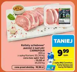 Carrefour Kotlety schabowe oferta