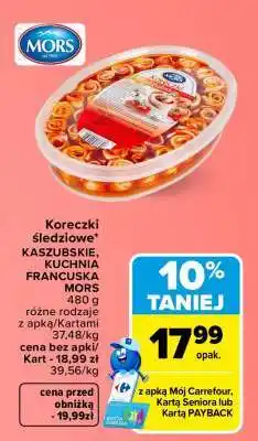 Carrefour Koreczki śledziowe oferta