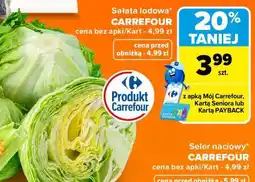 Carrefour Sałata lodowa CARREFOUR oferta