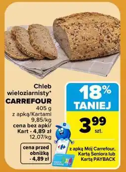 Carrefour Chleb wieloziarnisty CARREFOUR oferta