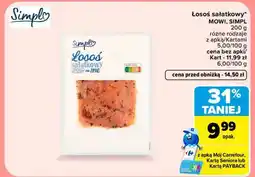 Carrefour Łosoś sałatkowy oferta