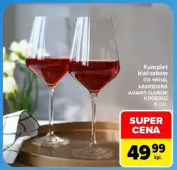 Carrefour Komplet kieliszków do wina, szampana oferta