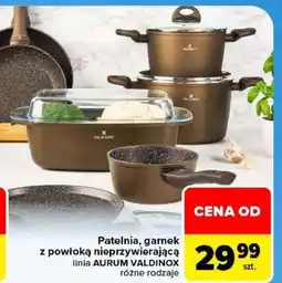Carrefour Patelnia, garnek z powłoką nieprzywierającą oferta