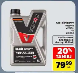 Carrefour Olej silnikowy 10W-40 VENOL oferta