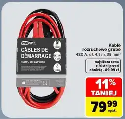 Carrefour Kable rozruchowe grube oferta