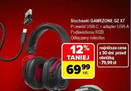 Carrefour Słuchawki GAMEZONE GZ X7 oferta