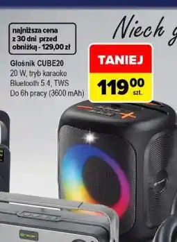 Carrefour Głośnik CUBE20 oferta