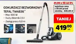 Carrefour Odkurzacz bezworkowy TEFAL TW4B36 oferta