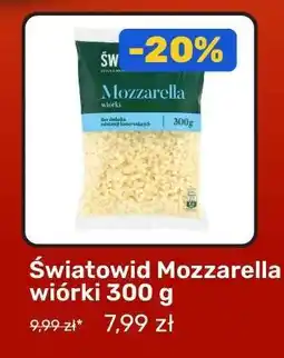 Biedronka Światowid Mozzarella wiórki 300 g oferta
