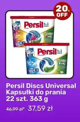 Biedronka Persil Discs Universal Kapsułki do prania 22 szt. 363 g oferta