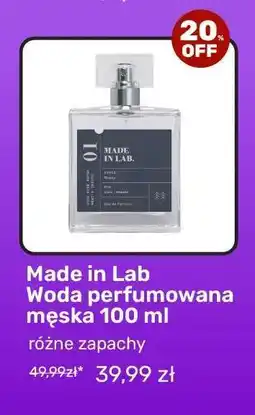 Biedronka Made in Lab Woda perfumowana męska 100 ml oferta
