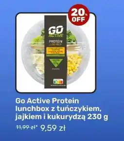 Biedronka Go Active Protein lunchbox z tuńczykiem, jajkiem i kukurydzą 230 g oferta