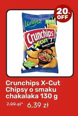 Biedronka Crunchips X-Cut Chipsy o smaku chakalaka 130 g oferta