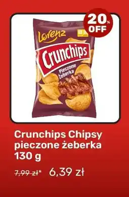 Biedronka Crunchips Chipsy pieczone żeberka 130 g oferta