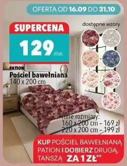Biedronka Pościel bawełniana oferta