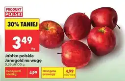 Biedronka Jabłko polskie Jonagold na wagę oferta