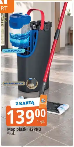 E.Leclerc Mop płaski H2PRO Vileda oferta