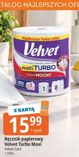 E.Leclerc Ręcznik papierowy Velvet Turbo Maxi oferta