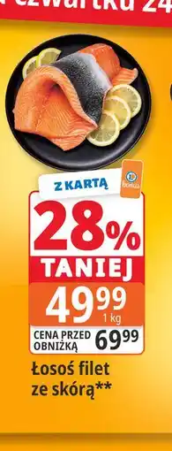 E.Leclerc Łosoś filet ze skórą oferta