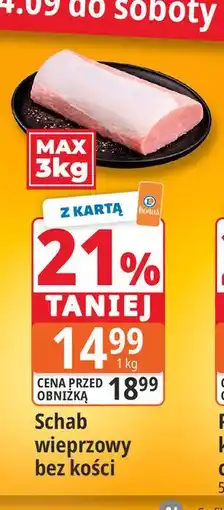 E.Leclerc Schab wieprzowy bez kości oferta