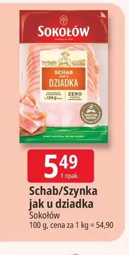 E.Leclerc Schab/Szynka jak u dziadka Sokołów oferta