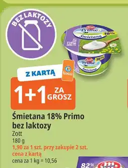 E.Leclerc Śmietana 18% Primo bez laktozy oferta