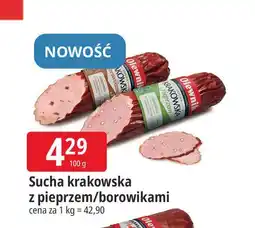 E.Leclerc Sucha krakowska z pieprzem/borowikami Olewnik oferta