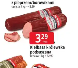 E.Leclerc Kiełbasa królewska podsuszana Olewnik oferta