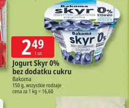 E.Leclerc Jogurt Skyr 0% bez dodatku cukru Bakoma oferta