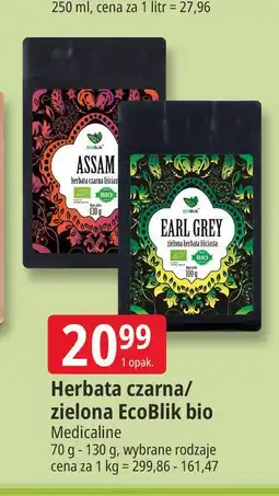 E.Leclerc Herbata czarna/zielona EcoBlik bio Medicaline oferta