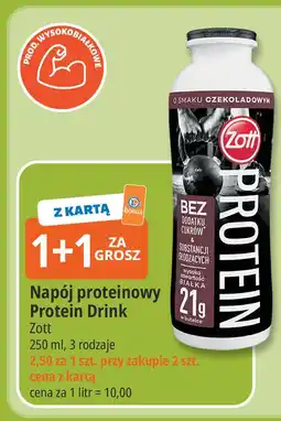 E.Leclerc Napój proteinowy Protein Drink Zott oferta
