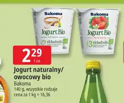 E.Leclerc Jogurt naturalny/owocowy bio Bakoma oferta