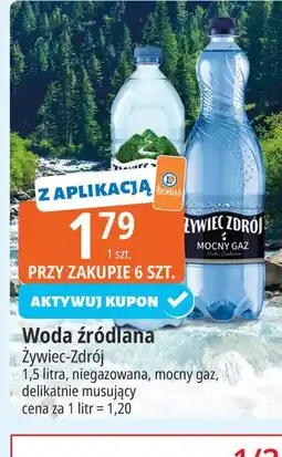E.Leclerc Woda źródlana Żywiec-Zdrój oferta