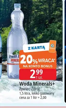E.Leclerc Woda Minerals+ Żywiec-Zdrój oferta