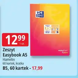 E.Leclerc Zeszyt Easybook A5 Hamelin oferta
