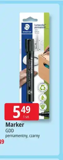E.Leclerc Marker STAEDTLER GDD permanentny, czarny oferta